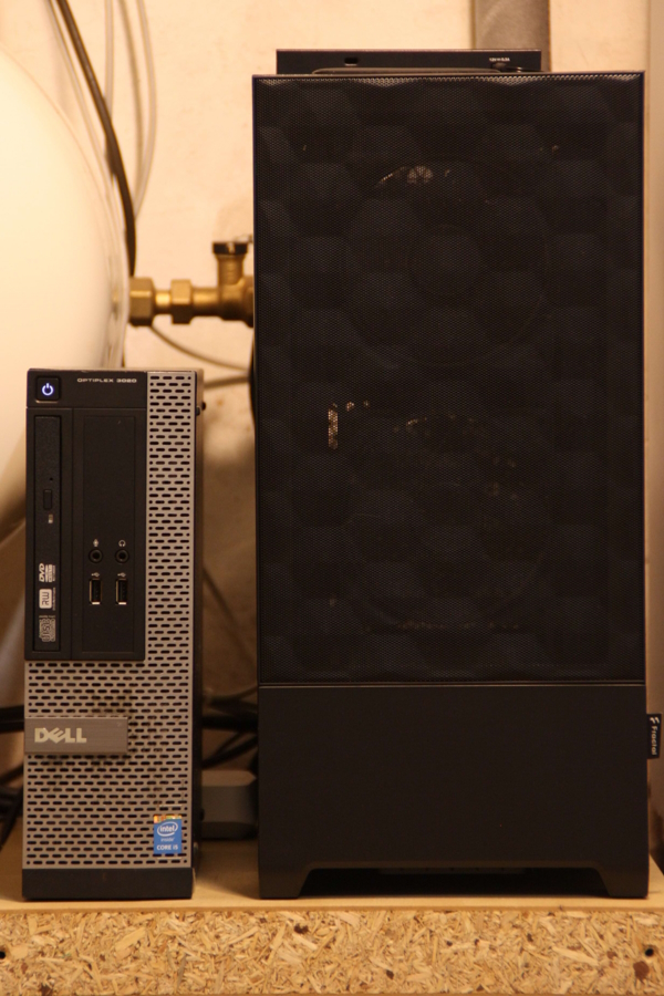 Homelab Front View